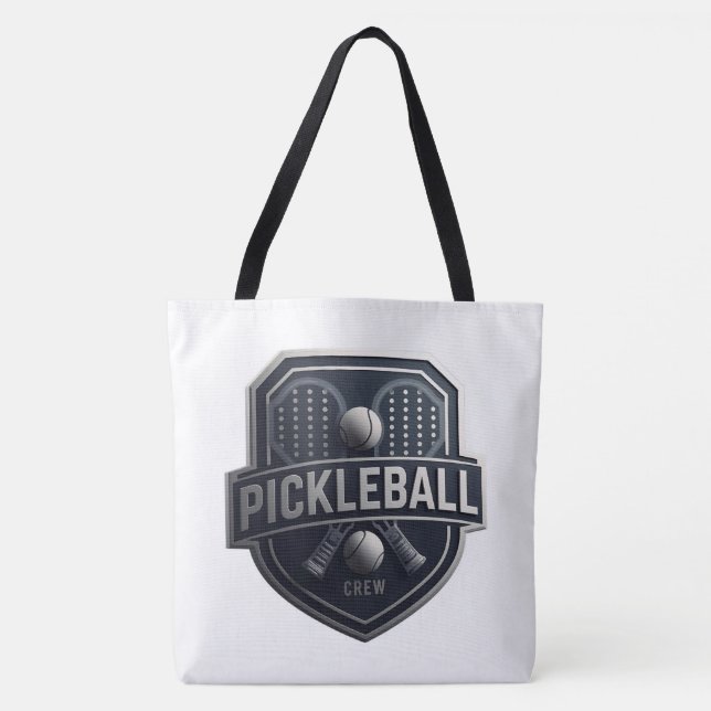 Bolsa Tote da Equipe de Pickleball – Para ombros d (Frente)