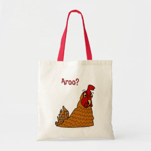 Bolsa Tote Da galinha bonito dos desenhos animados dos