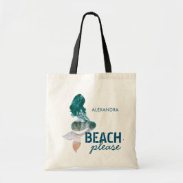 Bolsa Tote Da praia verão conhecido feito sob encomenda da