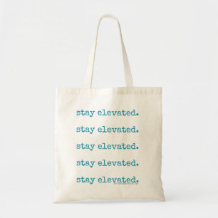 Bolsa Tote Da "saco elevado estada" (na repetição!)