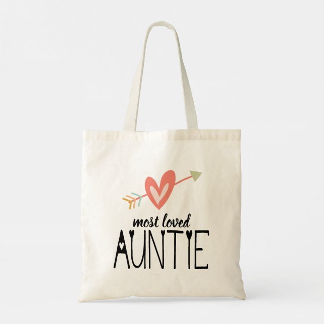 Bolsa Tote da Tia Mais Querida (Verso)
