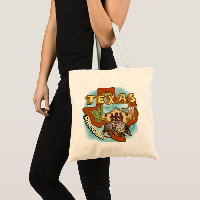 Bolsa Tote da Vovó do Texas (Frente (produto))