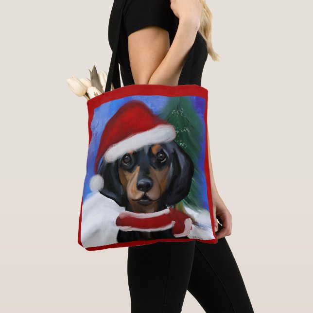 Bolsa Tote Dachshund (Close Up)