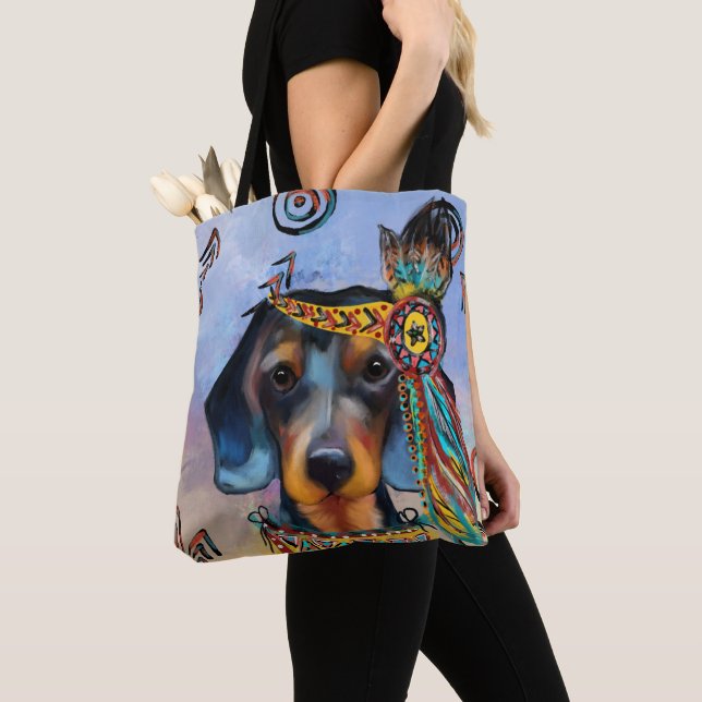 BOLSA TOTE DACHSHUND   (Close Up)