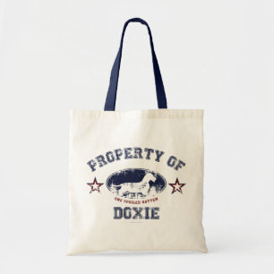 Bolsa Tote Dachshund [Cabelo-Fio]