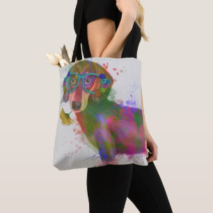 Bolsa Tote Dachshund e Óculos - Lixeira