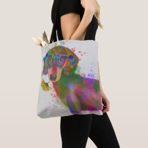 Bolsa Tote Dachshund e Óculos - Lixeira