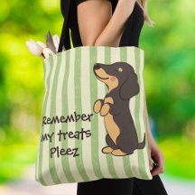 Dachshund Guloseimas Tipografia Faixa Verde