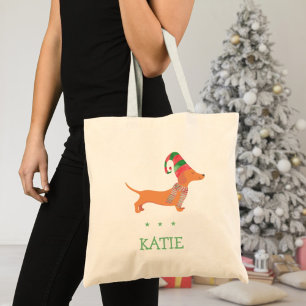 Bolsa Tote Dachshund salsicha presente para o amante do cacho