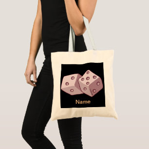 Bolsa Tote Dados Rosa