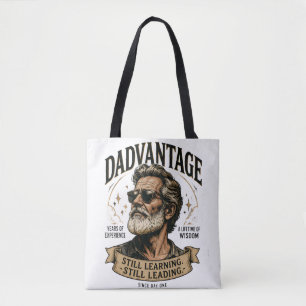 Bolsa Tote DADVANTAGE Ainda Aprendendo Ainda Liderando Pai Re