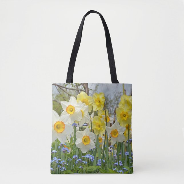 Bolsa Tote Daffodils do primavera (Frente)