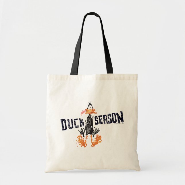Bolsa Tote DAFFY DUCK™ "Duck Season" desintegrado (Frente)