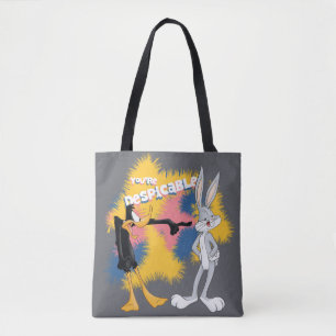 Bolsa Tote DAFFY DUCK™ e INSETOS BUNNY™ "Você é desprezível"