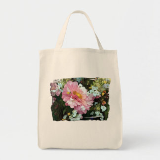 Bolsa Tote Daisy em rosa