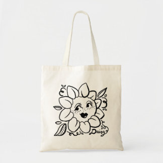 Bolsa Tote Daisy Flower Tote Bag