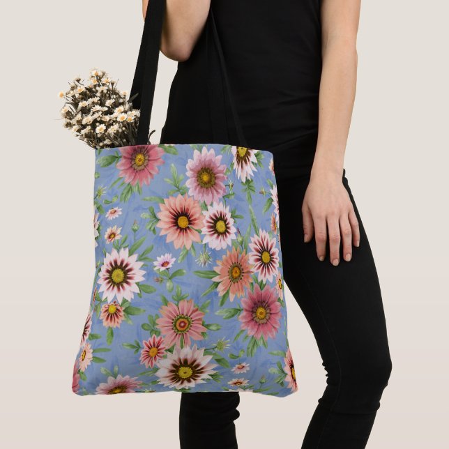 Bolsa Tote Daisy Flowers (Close Up)