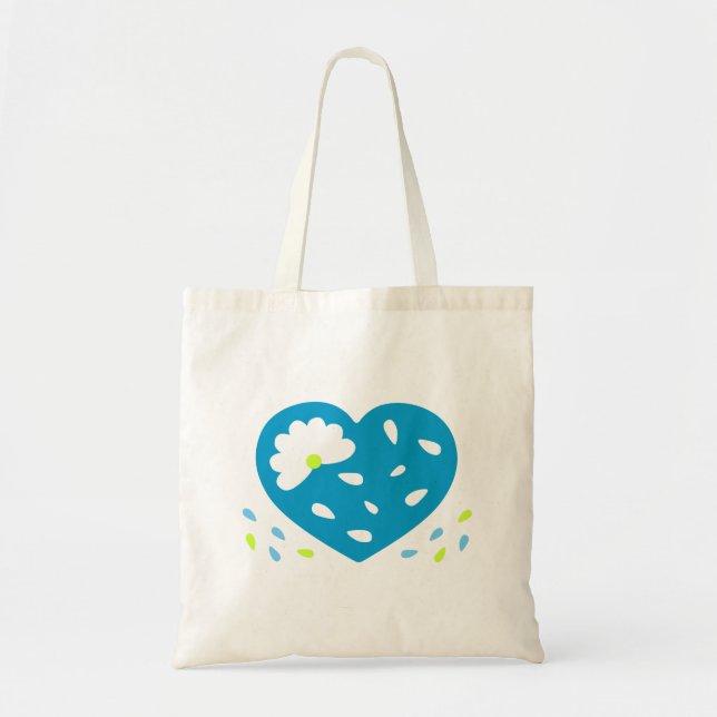 Bolsa Tote Daisy Heart (Frente)