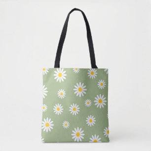Bolsa Tote Daisy Meadows Sage Green