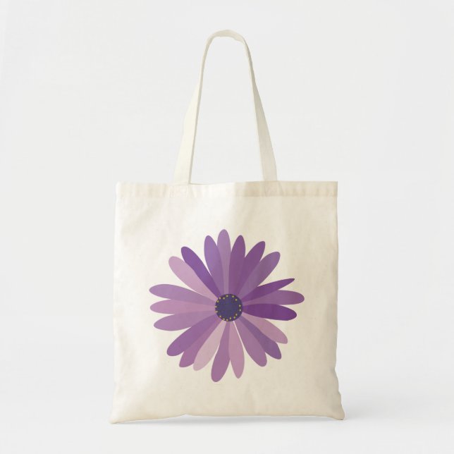 Bolsa Tote Daisy Roxo (Frente)
