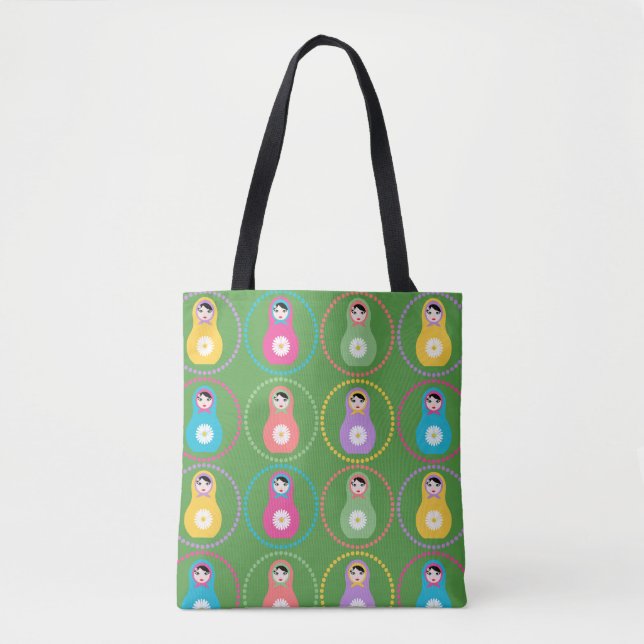 Bolsa Tote Daisyflower Matryoshka (Frente)