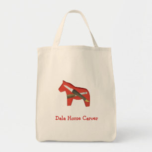 Bolsa Tote Dala Horse Carver Bag