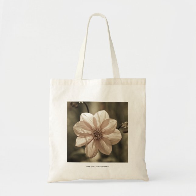 Bolsa Tote Dália Ensolarada (Frente)