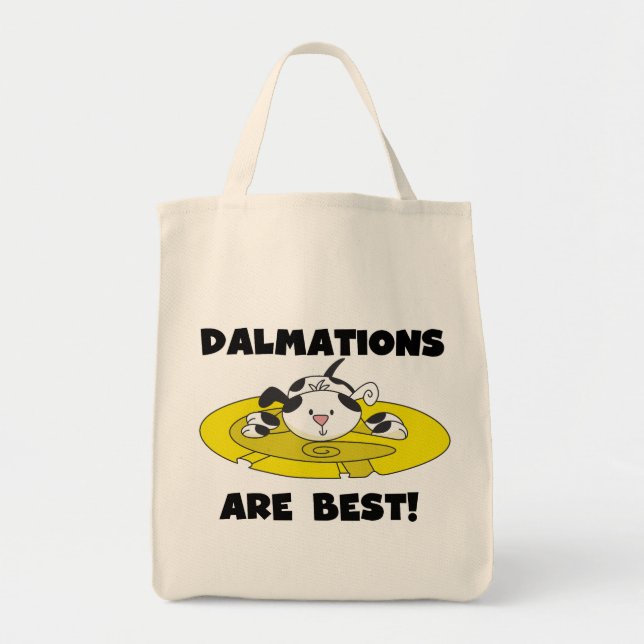 Bolsa Tote Dalmations é a melhor sacola (Frente)