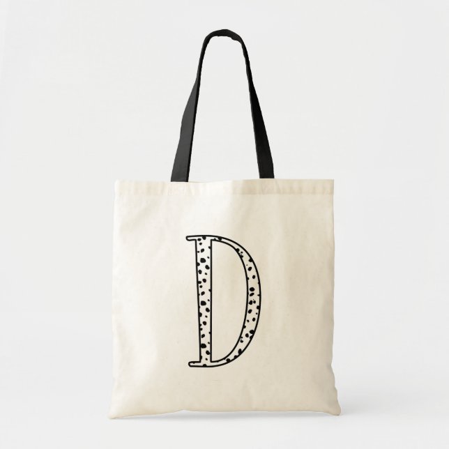 Bolsa Tote Dalmations pontilha D (Frente)