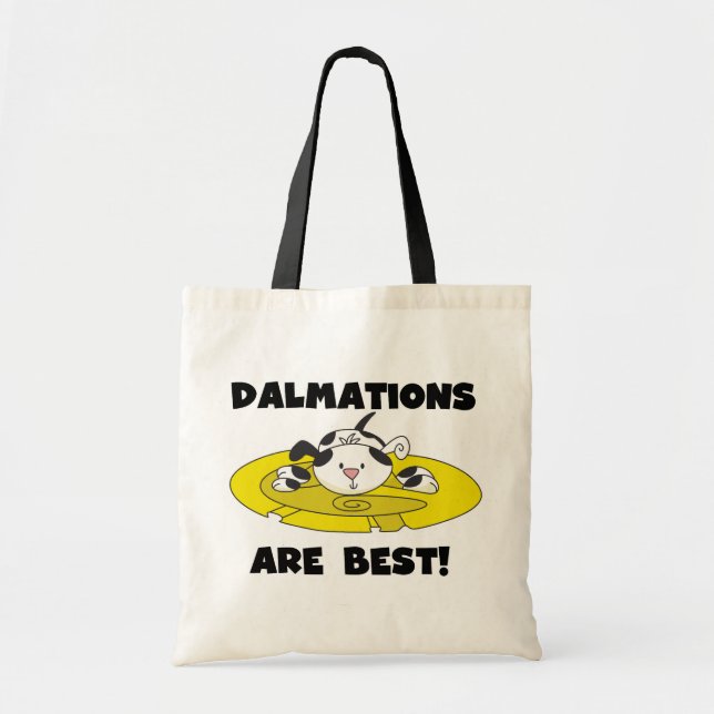 Bolsa Tote Dalmations são as melhores t-shirts e presentes (Frente)