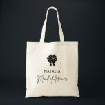 Bolsa Tote Dama de Honra com Arco Coquette Mínimo e Letra<br><div class="desc">A Bolsa Tote Dama de Honra com Arco Coquette Mínimo e Letra é um presente elegante e sentimental. Projetada com um arco elegante e letra refinada,  é perfeita para carregar itens essenciais no dia do casamento e celebrar esse papel querido.</div>