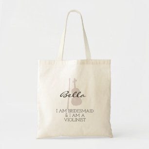 Bolsa Tote Dama de honra Despedida de Solteira Minimalista