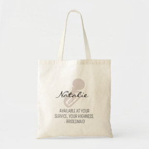 Bolsa Tote Dama de honra Despedida de Solteira Moderna Mini
