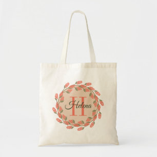 Bolsa Tote Dama de honra do casamento no jardim floral