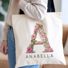 Dama de honra | Efeito Floral Monograma Personaliz