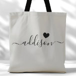 Bolsa Tote Dama de Honra Moderno Coração Cinza Quente<br><div class="desc">Esta bolsa tote elegante apresenta um belo fundo Cinza Quente adornado com uma fonte moderna e um delicado desenho de coração. A cor suave e elegante e a tipografia sofisticada tornam-na um acessório ideal para damas de honra ou qualquer pessoa que ama designs estilosos e modernos. Perfeita para carregar itens...</div>