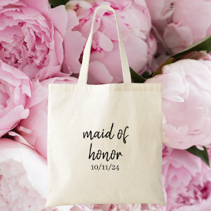 Bolsa Tote Dama de Honra / Presente Personalizado para a Fest