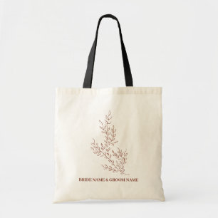 Bolsa Tote Dama de honra simples elegante e sofisticada