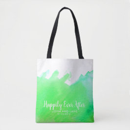 Bolsa Tote Dama de madrinha de casamento feliz para sempre de