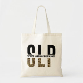 Bolsa Tote Dama patologista de língua impressão do SLP