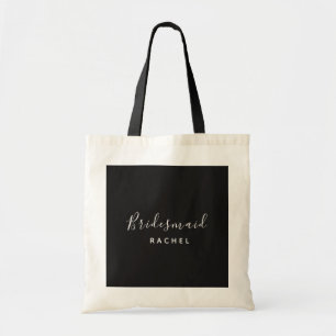 Bolsa Tote Damas de Honra Personalizado Nome