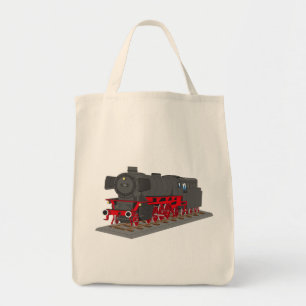 Bolsa Tote Dampflokomotive