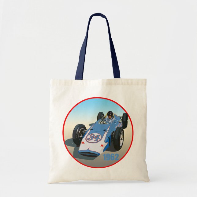 Bolsa Tote Dan Gurney 1962 Indy (Frente)