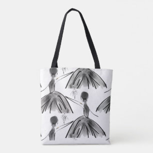 Bolsa Tote Dança comigo sacola da bailarina