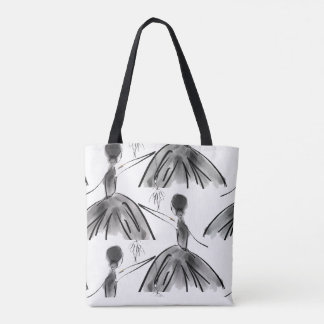 Bolsa Tote Dança comigo sacola da bailarina