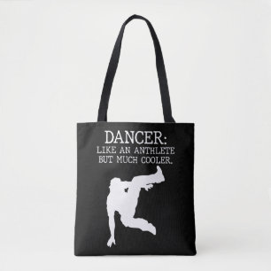 Bolsa Tote Dança Considerando Dançarino de Dançarino Legal