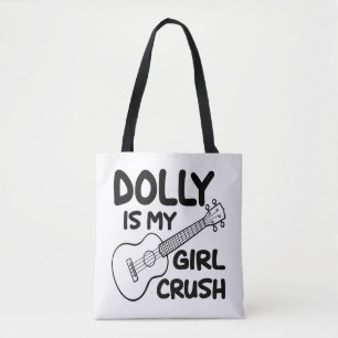 Bolsa Tote Dança Cowgirl Country Música Ocidental do Sul