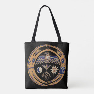 Bolsa Tote Dança da Chuva Tribal do Sudoeste