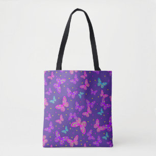 Bolsa Tote Dança das borboletas