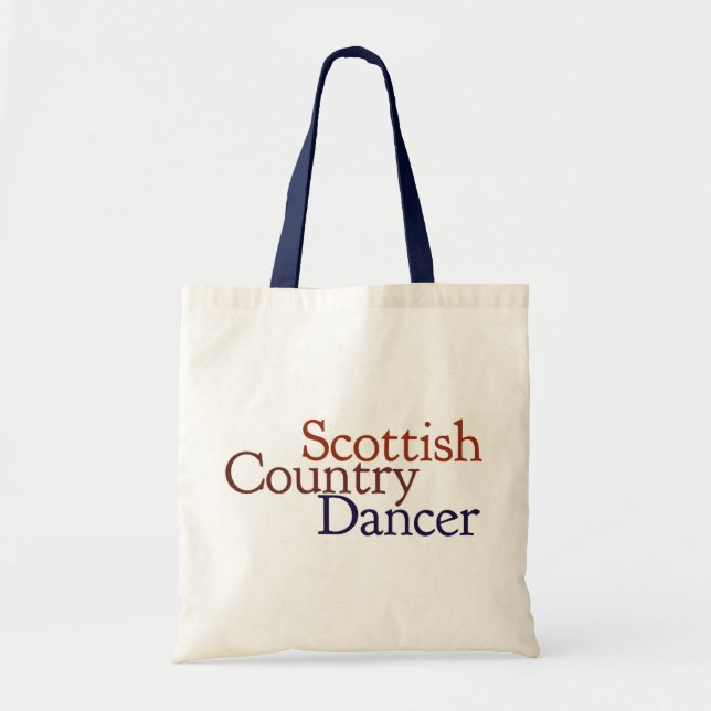 Bolsa Tote Dança de país escocesa (Frente)
